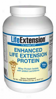 Life Extension's Enhanced Protein Powder Berry 100gm