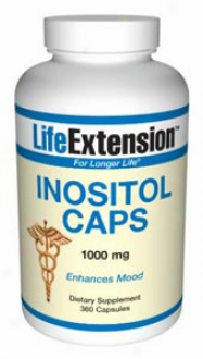 Life Extension's Inositol Caps 1000mg 360caps