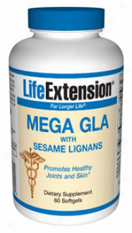 Life Extension's Mega Gla With Sesame Lignans 60sg