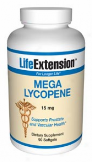 Life Extension's Mega Lycopene Extract 15mg 90sg