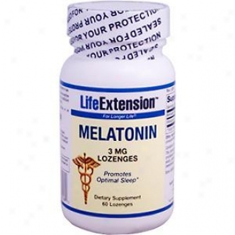 Life Extension's Melatonin 3g Lozenges 60lzgs