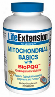 Life Extension's Mitchondrial Basics With Biopqq 30ca;s