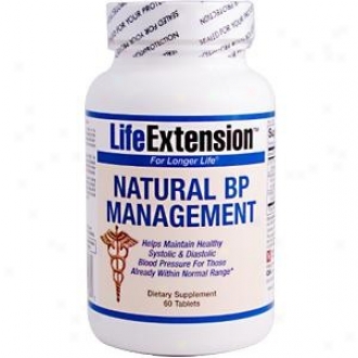 Life Extension's Natural Bp Management 60tabkets