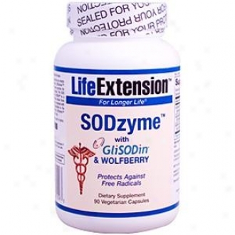 Life Extension's Sodzyme W/ Glisodin & Wolfberry 90vcaps