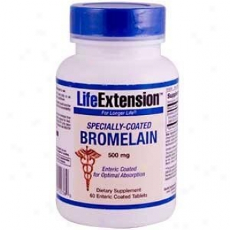 Life Extension's Sppecially-coated Bromelain 500mg 60tabs