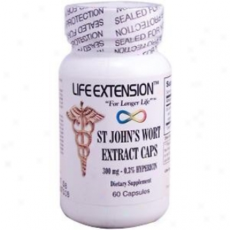 Life Extension's St. John's Wort Extract Caps 60caps