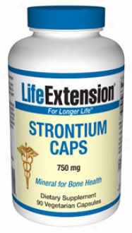 Life Extension's Strontium Caps 750mg 90vcaps