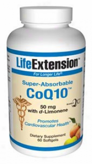 Mode  Extension's Super-absorbable Coq10 With D-limonene 50mg 100sg