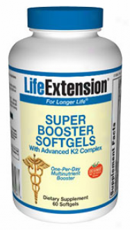 Life Extension's Super Booster With Advanced K2 Complex 60sg