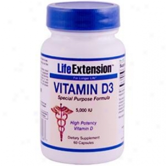 Life Extension's Vitamin D3 5000iu 60caps