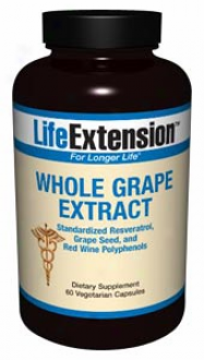 Life Extensoon's Whole Grape Extract 60vcaps