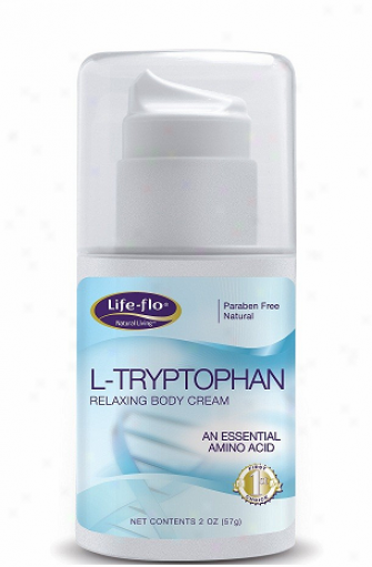 Life Flo's L-tryptophan Unscented Cream 2oz