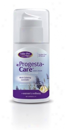 Life Flo's Progesta Cream For Women With Calming Lavender 4oz