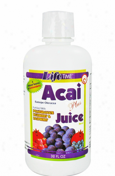 Lifetime's Acai Berry Juice Blend Plus 32 Fl Oz