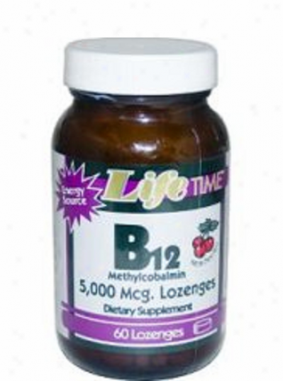 Liffetime's B-12 5000mcg 60lzgs