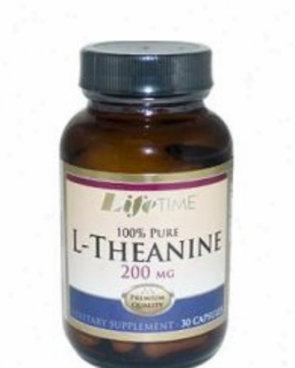 Lifetime's L-theanine 200mg 30caps