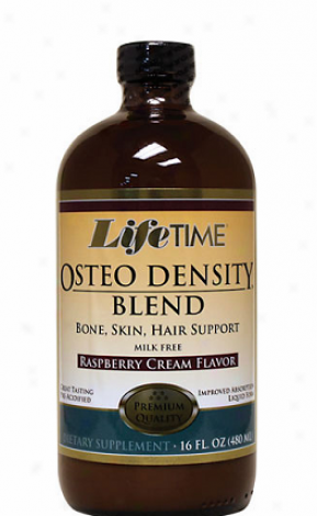 Lifetime's Osteo Density Blend Rasberry Cream Flavor 16 Fl Oz