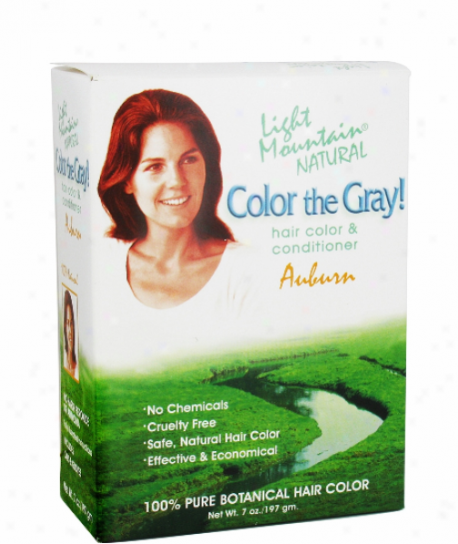 Light Mountain's Color The Gray Auburn 7 Fl Oz