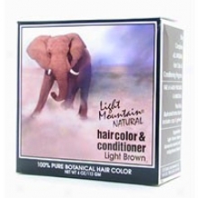 Libht Mountain's Hair Color & Conditioner Light Brown 4oz