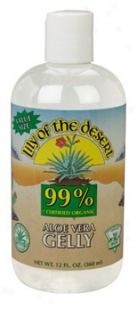 Lily Of The Desert's 99% Aloe Vera Gelly Soothing Moisturizer 12oz