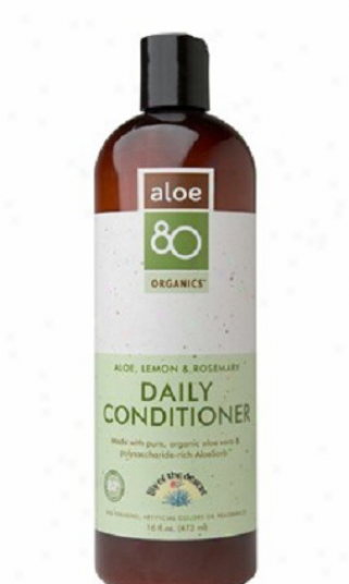 Lily Of The Desert's Aloe 80 Organics Daily Conditioner Lemon & Rosemsry 16oz