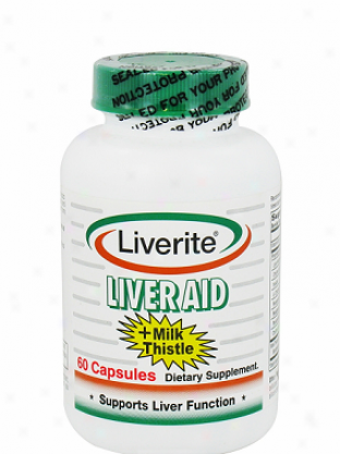 Liverite's Liver Aid Plus Milk Thistle 60caps