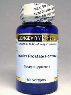 Longevity Science's Healthy Prostate Formula 60 Gels