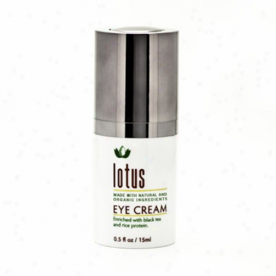 Lotus Cosmetics Eye Cream Certifief Organic 0.5oz