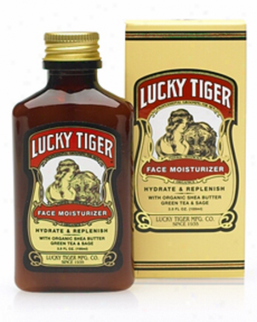 Lucky Tiger's Face Moisturizer 3.5 Fl Oz