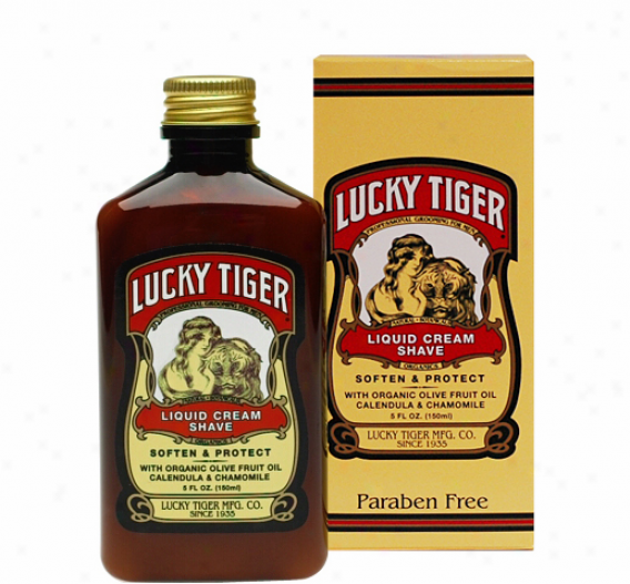 Lucky Tiger's Liquid Choice part Shave 5 Fl Oz