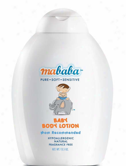 Mababa's Baby Body Lotion 13.5oz