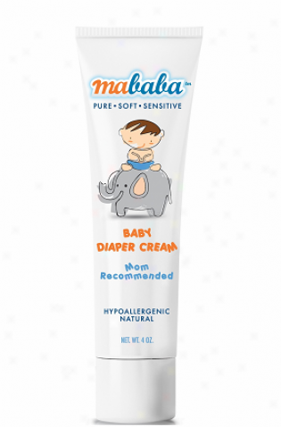 Mababa's Baby Diaper Cream 4oz