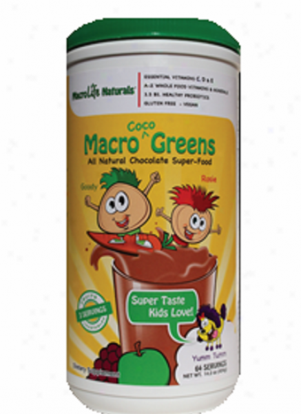 Macrolife Natural'e Coco Greens Junior Powder 60-day 14oz