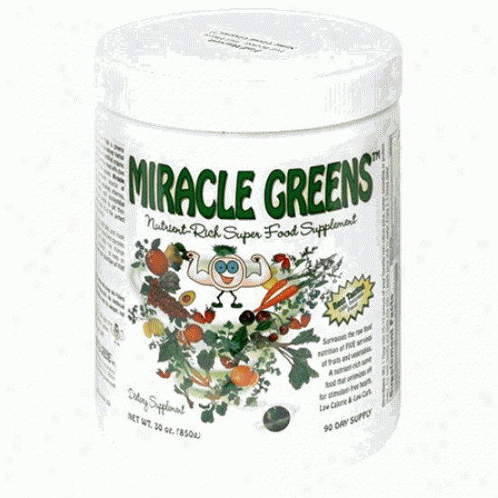 Macrolife Natural's Mzcro Greens Super Food Supplement 30oz