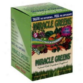 Macrolife Natural's Macro Greens Super Food Supplement  Packets 12pkts