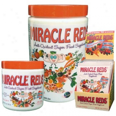 Macrolife Natural's Mracle Reds Antioxidant Superfood Supplement Packets 12pkts