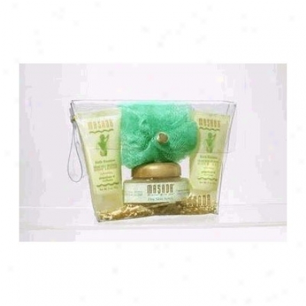 Masada's Bath Scrub Kit Dry Skin 1kit