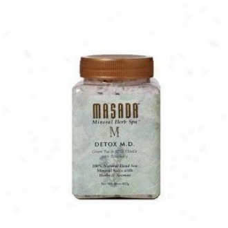 Masada's Herb Spaã¿â¿â¾ Detox M.d. Whole Orggaanic Salts 16oz