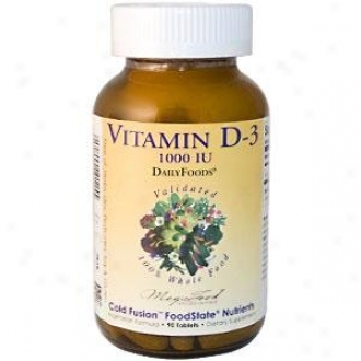 Megafood Dailyfoods Vitamin D-3 1000iu 90tabs