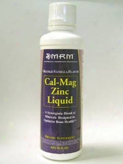 Metabolic Maintenanve Cal-mag-zinc Liquid - Vanilla/orange Subtle quality 16 Oz