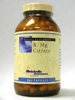 Metabolic Maintenance K/mg Citrate K/ 99 Mg Mg/125 Mg 250 Caps