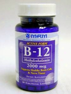 Metabolic Response Modifier's Vitamin B-12 - Methylcobalamin 60 Loz