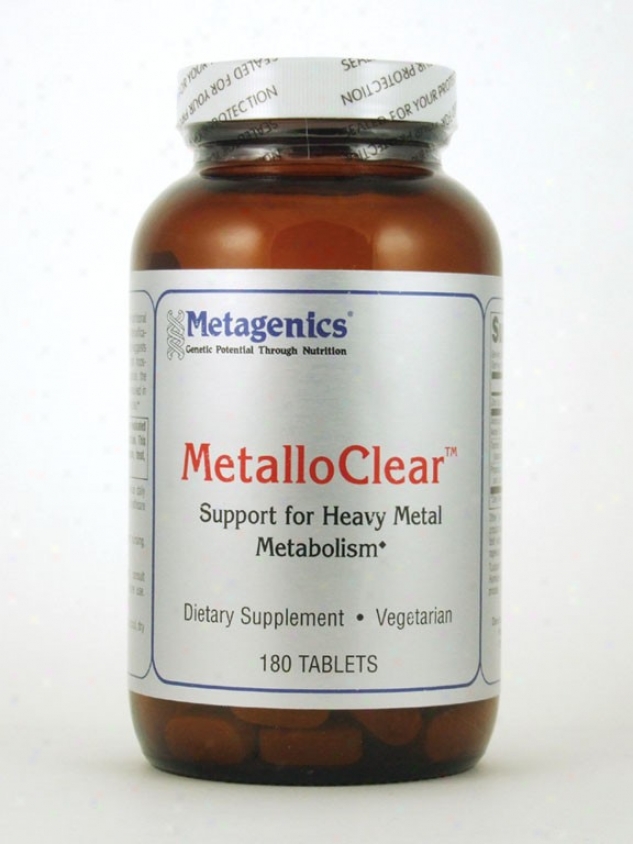 Metagenics Metalloclear 180 Tabs