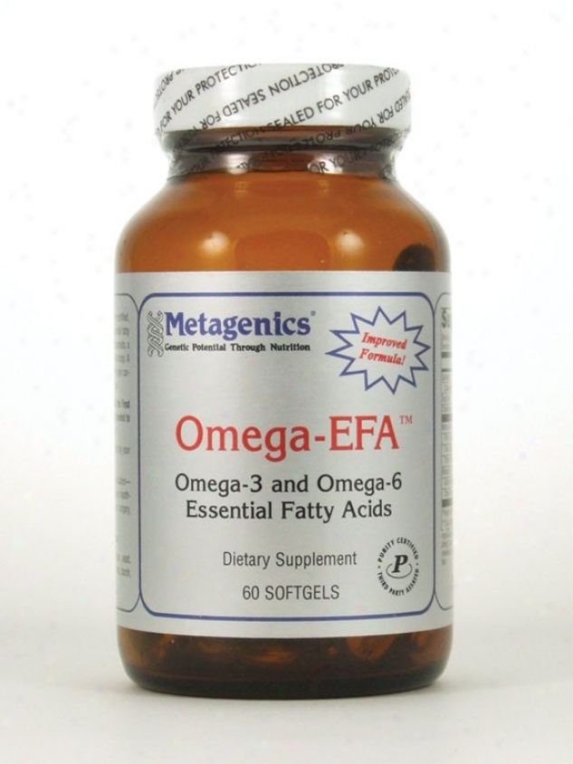 Metagenics Omega Efa (155epa/120dha) Lemon 60 Gels