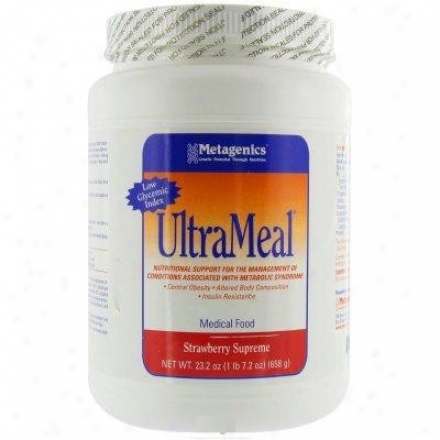 Metagenics Ultrameal/soy Strawberry 23.2 Oz