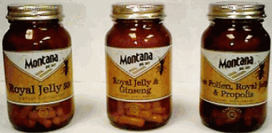 Montana Naturals Royal Jelly W/ Honey/hucklberry 30,000g 11 Fl Oz