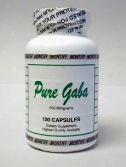 Montiff's Pure Gaba 500mg 100caps