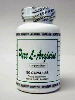 Montiff's Pure L-arginine Base 500 Mg 100 Caps