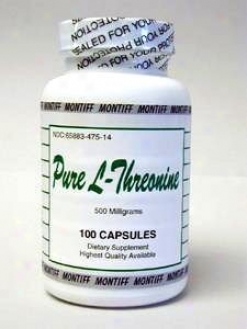 Montiff's Phre L-threonine 500 Mg 100 Caps