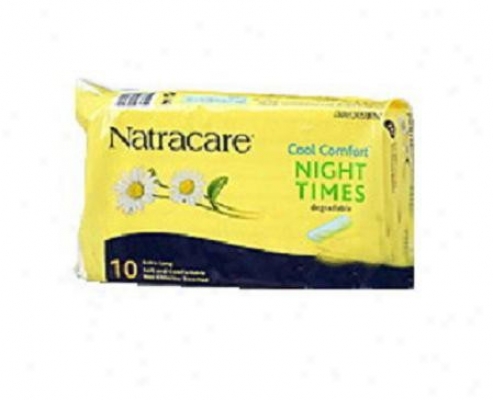 Natracare's Cool Comfort Darkness Time 10pads